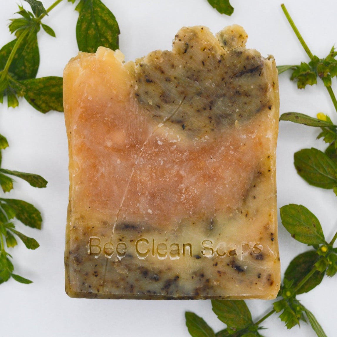 Honey & Peppermint Tea Soap Bar by Bee Clean - 120g